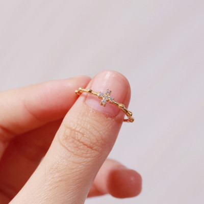 Nhẫn nữ bạc đẹp thánh giá HCM Gix Jewel N22