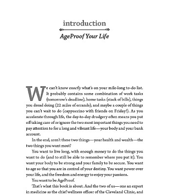 AgeProof: Living Longer Without Running Out Of Money Or Breaking A Hip