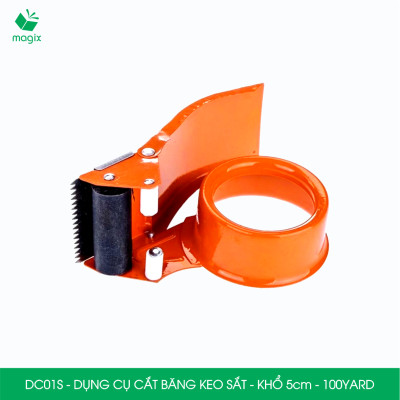 DC01S - Đồ cắt băng keo sắt khổ 5cm loại 100yard - Dụng cụ cắt băng keo, dao cắt băng dính