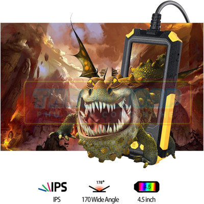 Camera Nội Soi Công Nghiệp 1080P Full HD 4.5 inch LCD Cho Ống Dẫn Dây Cứng P50 - Hàng Nhập Khẩu