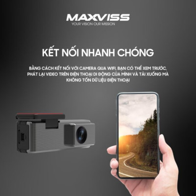 Camera hành trình Maxviss W15 mini Hàng chính hãng