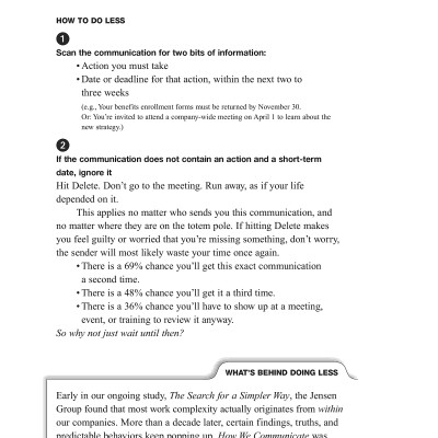 The Simplicity Survival Handbook: 32 Ways To Do Less And Accomplish More