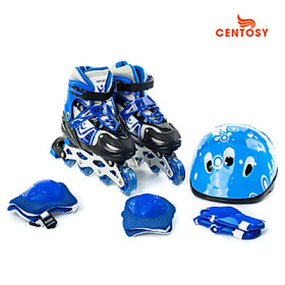 Giầy Patin Centosy, Combo Giày Patin và Bộ Phụ Kiện Bảo Hộ Trẻ Em 8806