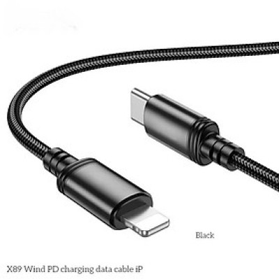 1m Cáp sạc nhanh siêu bền C to IP Dynamic Series FAST CHARGING DATA CABLE 20W dùng cho IP 13,12,... - Hàng chính hãng
