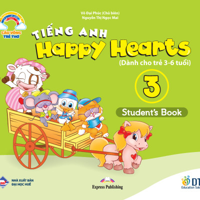 Bộ sản phẩm Tiếng Anh Happy Hearts 3 - Student