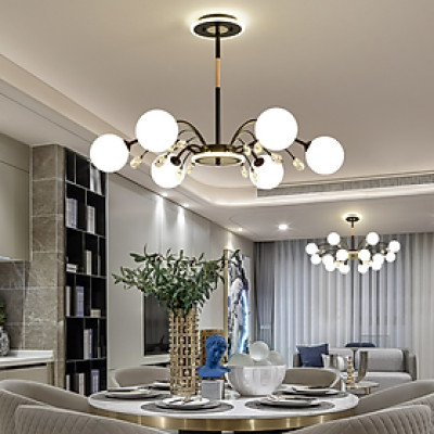 Đèn thả chùm hình hoa tuy lip SuperVilighting HOATUYLIP trang trí shop quán phòng khách BH 24T