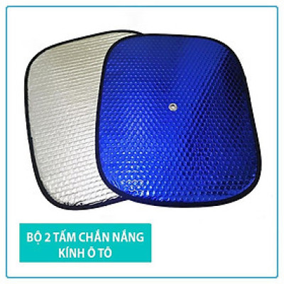Bộ 2 Tấm Che Nắng Ô Tô, Tấm Chắn Nắng Ô Tô Xe Hơi Phản Quang