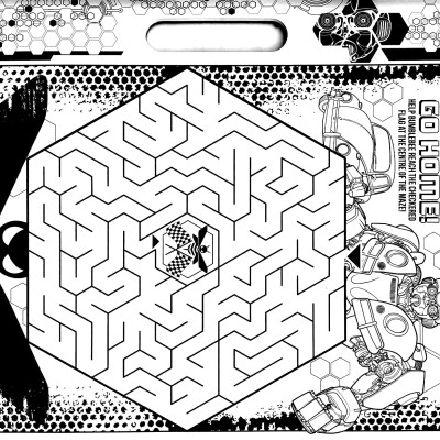 Transformers Bumblebee Turbo Charged Giant Activity Pad