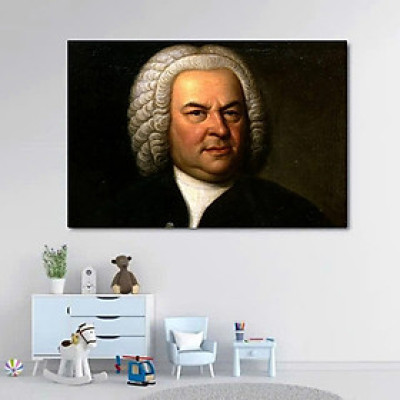 (HCM)Tranh treo tường nhạc sĩ Beethoven, Mozart trang trí lớp học nhạc, phòng thu âm kèm đinh treo