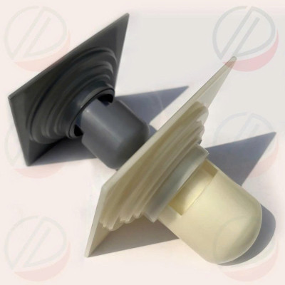 Hố Ga Phểu Thoát Sàn Lọc Rác Chống Hôi Bằng Nhựa ABS Không Lo Gỉ Sét - Nhiều màu mặt vuông 12x12cm