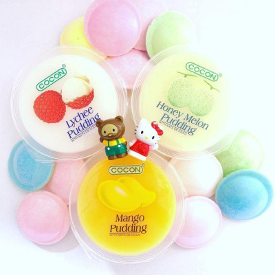 Combo 8 Lốc Thạch 6 Chén Trái Cây Cocon (480g x 8 lốc)