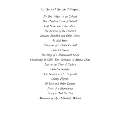 One Hundred Years of Solitude (P.S.)