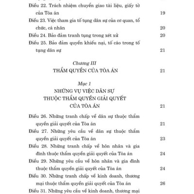 Bộ luật Tố tụng dân sự năm 2015 (Sửa đổi, bổ sung năm 2019, 2020, 2022, 2023, 2024, 2025)
