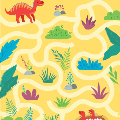 90++ Trò Chơi Phát Triển Chỉ Số Iq Cho Bé - Các Loài Khủng Long