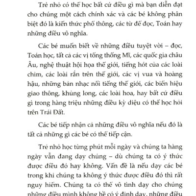 Dạy Trẻ Kiến Thức Bách Khoa