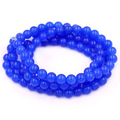 [Mệnh Thủy, Mộc] Chuỗi Tay Tràng Hạt Phong Thủy 108 Hạt 6 Ly, 8 Ly, 10 Ly Đá Thạch Anh Xanh Dương - Tràng Chuỗi Niệm Phật - An Yên - Thịnh Vượng - May Mắn - Tài Lộc - Bình An