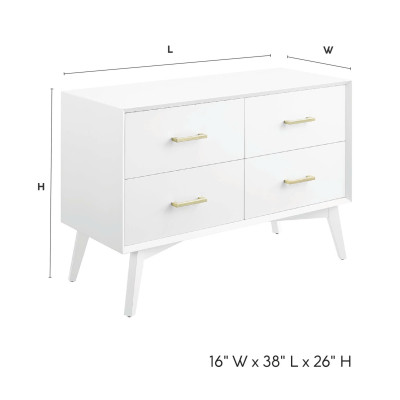Tủ trang trí phòng khách 4 ngăn kéo SM13CT KT 97 x 40 x 66  cm