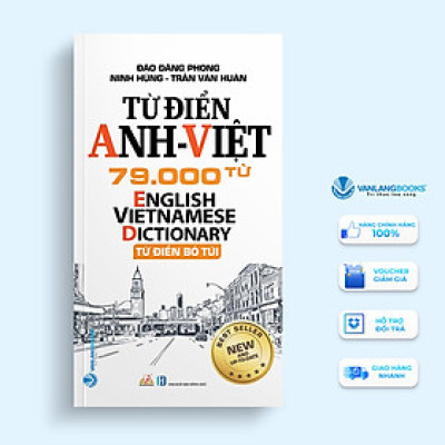 Sách - Từ Điển Anh Việt 79000 Từ - Văn Lang