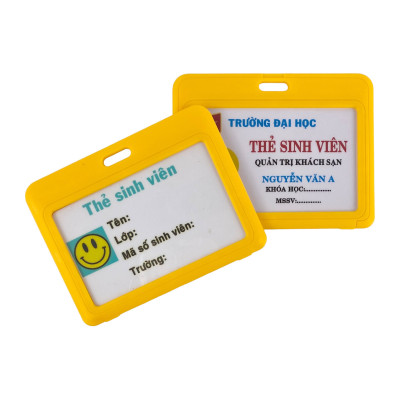 Bảng tên Enter BT071 86x54mm 2 mặt ngang