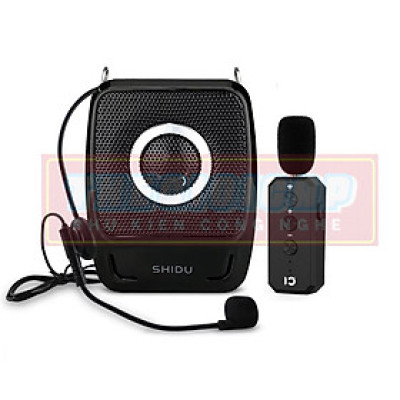 Máy Trợ Giảng Có Dây SHIDU SD-S92 Kèm Micro Cài Áo Cầm Tay SHUDU U66 - Hàng Chính Hãng