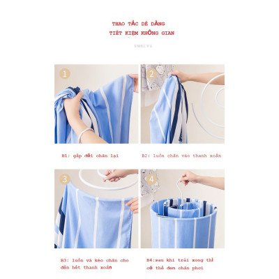 Giá Treo Màng Hình Xoắn Ốc Tiết Kiệm Diện Tích