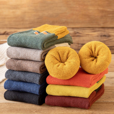 5 đôi tất nam lót lông cực ấm giữ nhiệt