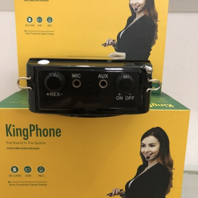 MÁY TRỢ GIẢNG KHÔNG DÂY KINGPHONE KP-38 hàng chính hãng