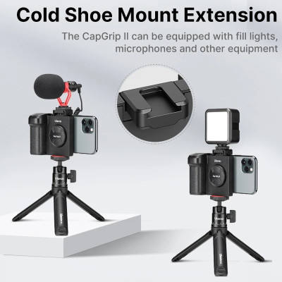 Báng Tay Cầm Chụp Ảnh Dành Cho Điện Thoại Và Máy Ảnh Ulanzi Capgrip II CG01 - Hàng Nhập Khẩu