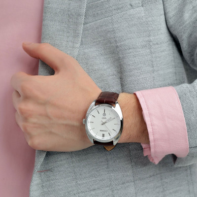 Đồng Hồ Nam Citizen Dây Da BI5090-09A - Mặt Trắng