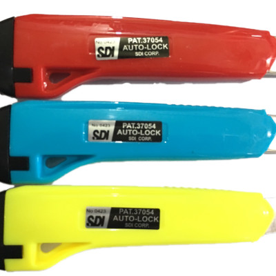 Dao Rọc Giấy SDI 0423 Loại Lớn Kèm 2 Lưỡi Dao Thay Thế