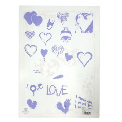 Bìa Lá A4 - King Star E310 (Mẫu Màu Giao Ngẫu Nhiên)