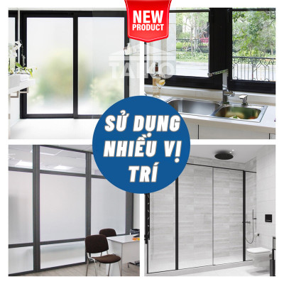 Keo Sơn Mờ Kính Chống Nhìn Trộm TAIKOMI, Keo Sơn Bóng Mờ Kính Văn Phòng, Mờ Kính Cửa Sổ, Nhà Tắm, Phòng Ngủ