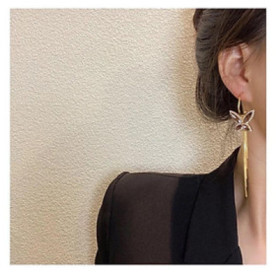 Earrings đeo tai nữ hình bướm gắn đá cao cấp