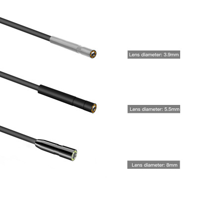 ROGTZ - Camera nội soi P10 Chống nước IP68 Màn hình IPS 2.8 inch Đường kính camera 3.9mm Độ phân giải cao 1080p 8 đèn LED Đa ngôn ngữ Pin lithium dung lượng cao 3.7V 2600mAh Nhà xưởng Y tế Cầm tay Ô tô Nhà cửa Hàng Chính Hãng