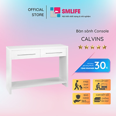 Bàn sofa dáng thấp cho phòng khách SMLIFE Calvin