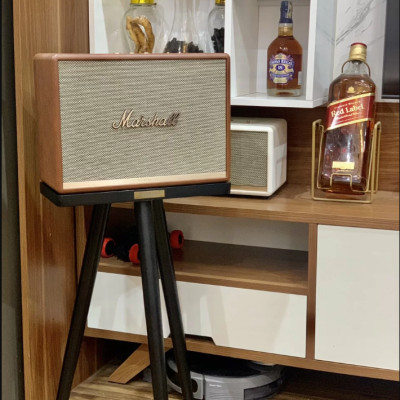 Chân loa Marshall Stand Decor- gỗ tần bì cao cấp (4 màu: Đen, Nâu, Vàng, Trắng) - Hàng chính hãng 