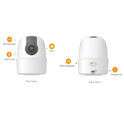 Camera IP wifi trong nhà Imou Ranger IPC-TA42CP-D 4.0MP Đàm thoại 2 chiều - Hàng Chính Hãng