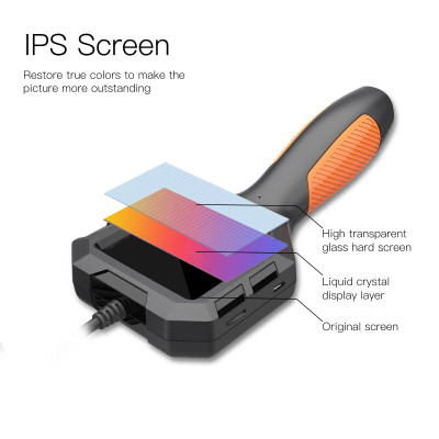 ROGTZ - Camera nội soi P10 Chống nước IP68 Màn hình IPS 2.8 inch Đường kính camera 3.9mm Độ phân giải cao 1080p 8 đèn LED Đa ngôn ngữ Pin lithium dung lượng cao 3.7V 2600mAh Nhà xưởng Y tế Cầm tay Ô tô Nhà cửa Hàng Chính Hãng