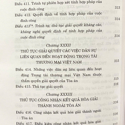 Bộ Luật Tố Tụng Dân Sự Năm 2015 ( Sửa Đổi, Bổ Sung Năm 2019, 2020, 2022, 2023, 2024, 2025 )