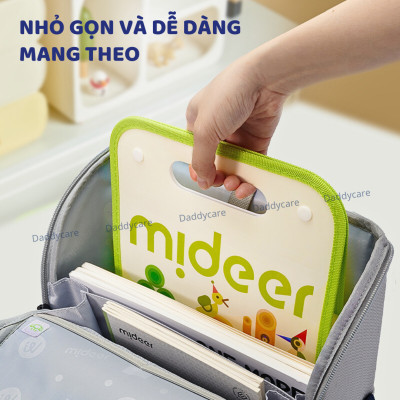 Túi Đựng Tài Liệu nhiều ngăn Mideer Accordion Folder cho bé cầm tay tiện lợi