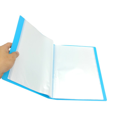 Bìa 60 Lá Nhựa A4 YP 60B - Xanh Dương