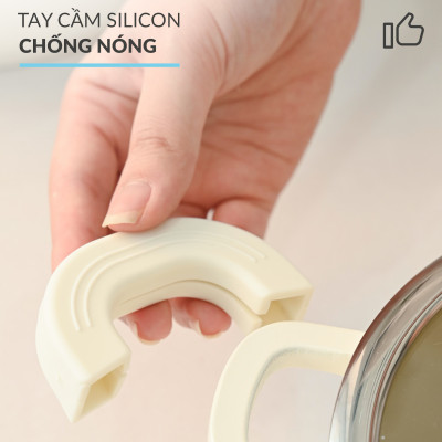 Nồi chống dính phủ gốm Hàn Quốc dung tích 2.2L size 20cm