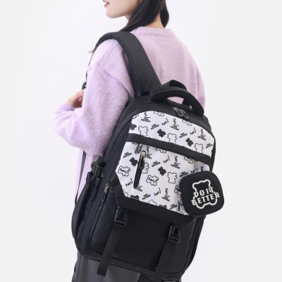 Balo thời trang phong cách Hàn Quốc dày dặn chống thấm nước dùng cho đi học, đi chơi - BEE GEE – BLTT9057A