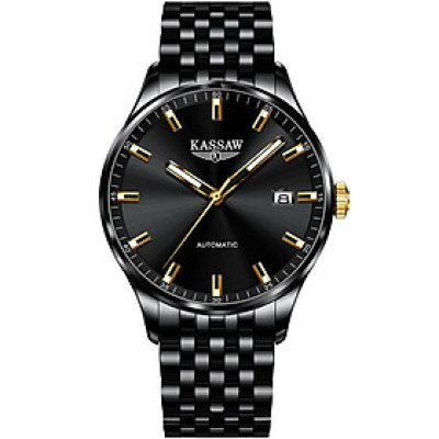 Đồng hồ nam chính hãng KASSAW K899-3 Kính sapphire ,chống xước ,Chống nước 30m ,Bảo hành 24 tháng,Máy cơ (Automatic),dây thép không gỉ, thiết kế đơn giản dễ đeo