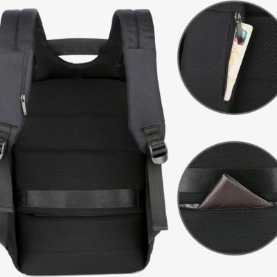 Ba lô thông minh đa năng chống trộm cao cấp nam sạc USB tiện dụng chứa máy tính 14 đến 17 inh