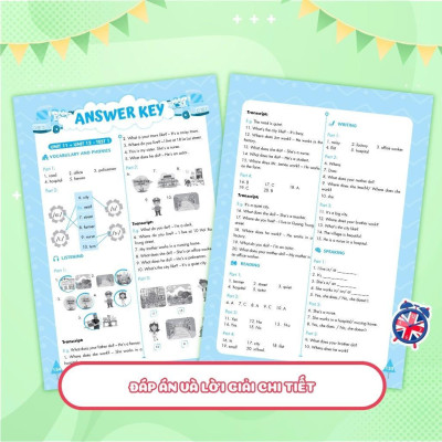 Sách - Big 4 Bộ Đề Tự Kiểm Tra 4 Kỹ Năng Nghe - Nói - Đọc - Viết Cơ Bản Và Nâng Cao Tiếng Anh Lớp 4 - Combo 2 Tập - Megabook