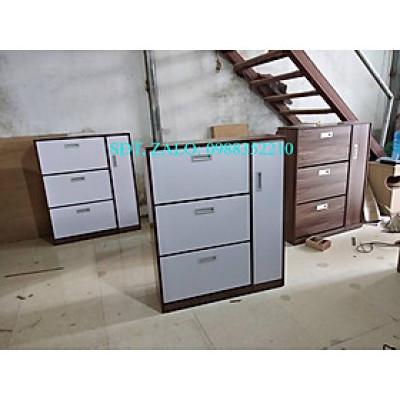 Tủ để giày thông minh màu trắng