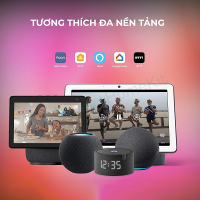 Camera thông minh Aqara E1 CH-C01E Wifi 6E Xoay 360 2K indoor Bản Quốc Tế - Hàng Chính Hãng