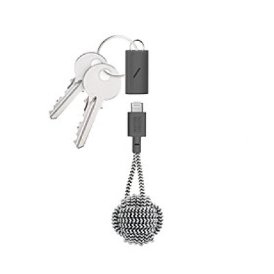 Dây Cáp Sạc Native Union KEY CABLE - KV - C to Li.ght.ni. ng Thiết kế giảm căng O-Flex tại khớp nối giúp giảm nếp gập gấp 2 lần so với loại thông thường - Hàng chính hãng