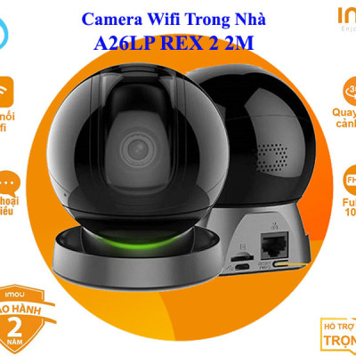 Camera Wifi Imou Rex (2MP) I Phát hiện con người I Theo dõi thông minh I Đàm thoại 2 chiều I Hàng chính hãng